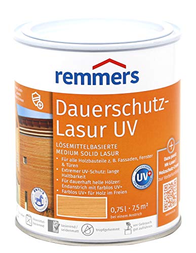 Remmers Dauerschutz-Lasur UV (750 ml, farblos UV+) von Remmers