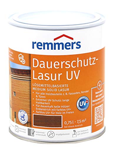 Remmers Dauerschutz-Lasur UV (750 ml, nussbaum) von Remmers