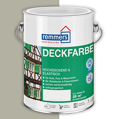 Remmers Deckfarbe (750 ml, hellgrau) von Remmers