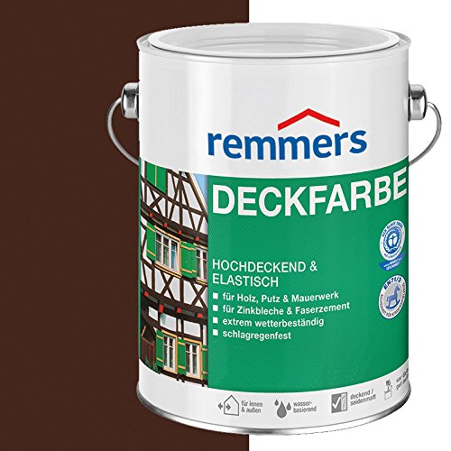 Remmers Deckfarbe - nussbraun 750ml von Remmers