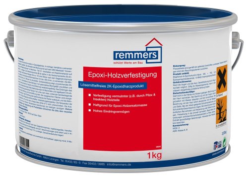 Remmers Epoxi-Holzverfestigung, farblos, 1 kg von Remmers