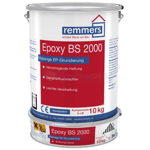 Remmers Epoxy BS 2000 Epoxydharz TRANSPARENT 10 Kg von Remmers
