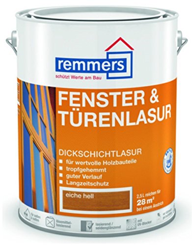 Remmers Fenster & Türenlasur - eiche hell 2,5L von Remmers