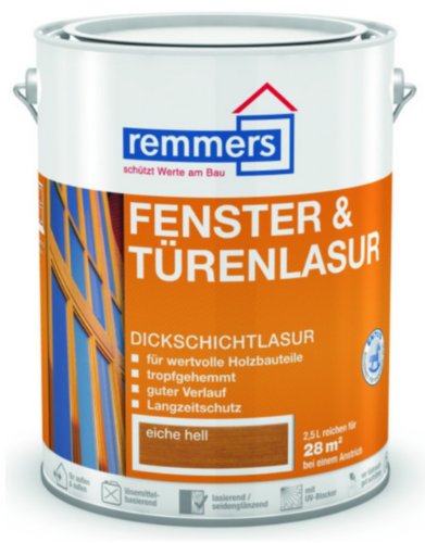 Remmers Fenster & Türenlasur - teak 2,5L von Remmers