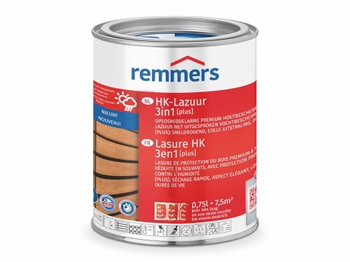 Remmers HK Lasur 3 in 1 Plus Tiefschwarz 2,5 Liter Remmers HK Lasur 3 in 1 Plus Tiefschwarz 2,5 Liter von Remmers