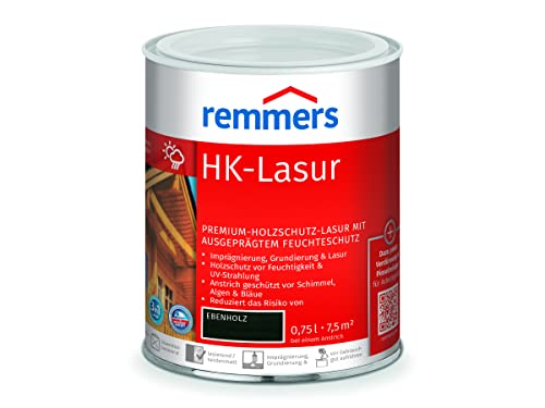 Remmers HK-Lasur - Ebenholz 750ml von Remmers