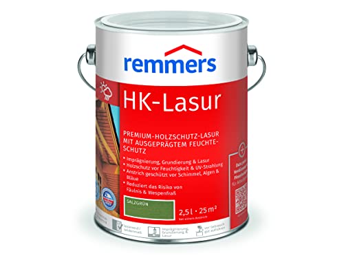 Remmers HK-Lasur Holzschutzlasur 2,5L Salzgrün von Remmers