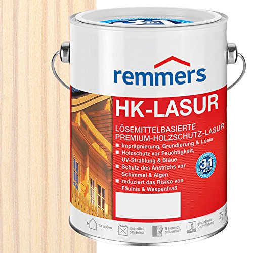 Remmers HK-Lasur Holzschutzlasur 2,5L Weiss von Remmers
