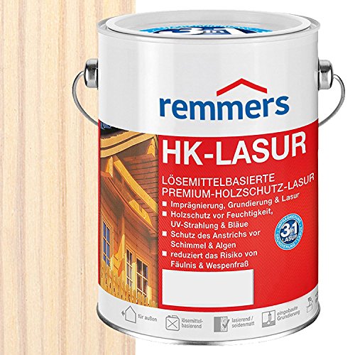 Remmers HK-Lasur Holzschutzlasur 5L Weiss von Remmers