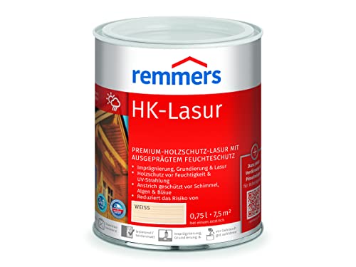 Remmers HK-Lasur - weiß 750ml von Remmers