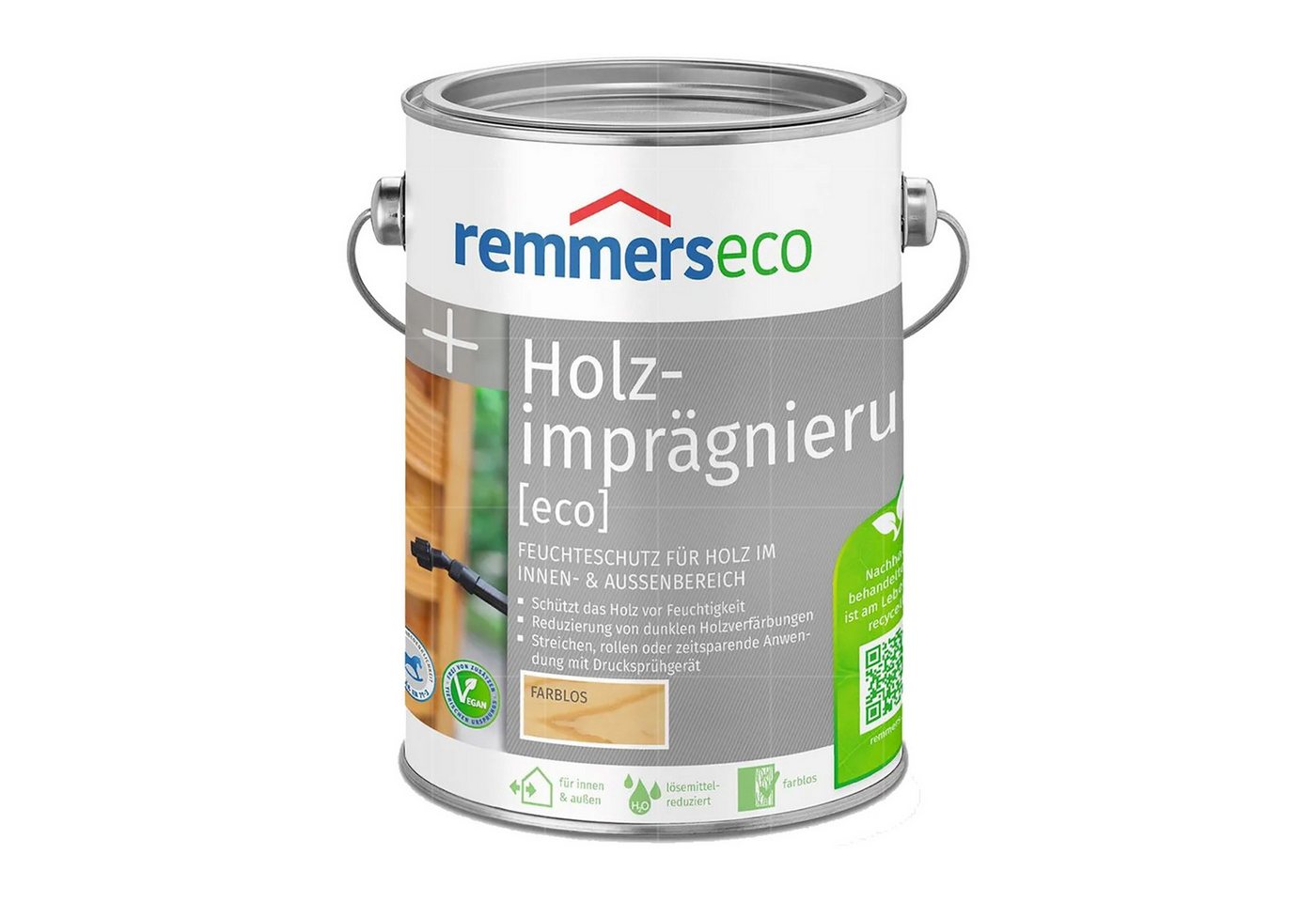 Remmers Holzgrundierung ECO HOLZIMPRAEGNIERUNG - 0.75 LTR (FARBLOS) von Remmers
