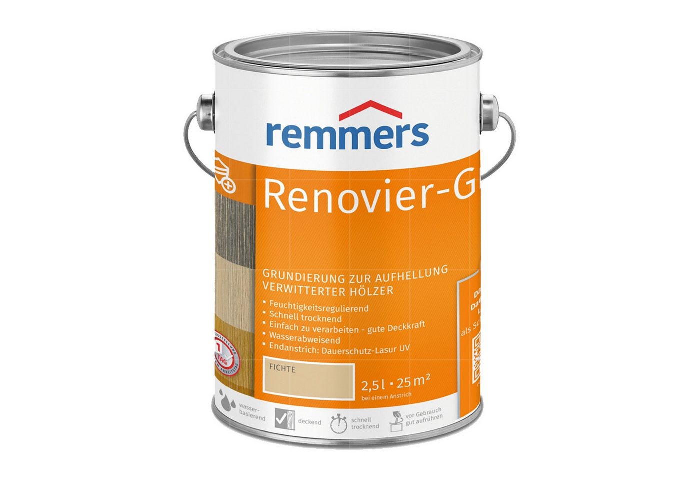 Remmers Holzgrundierung RENOVIER-GRUND - 2.5 LTR Remmers Holzgrundierung RENOVIER-GRUND - 2.5 LTR von Remmers