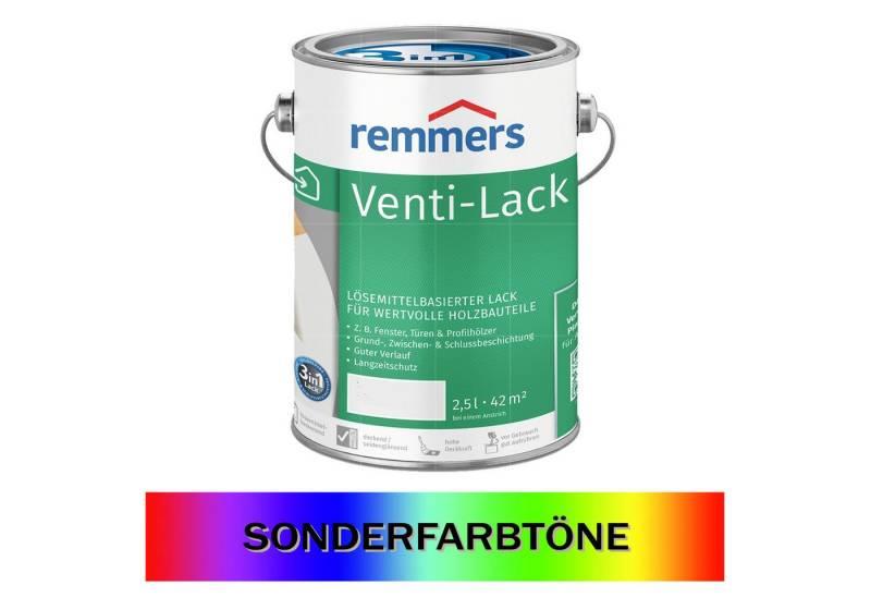 Remmers Holzlack VENTI-LACK 3IN1 - 2.5 LTR (SONDERTON) von Remmers