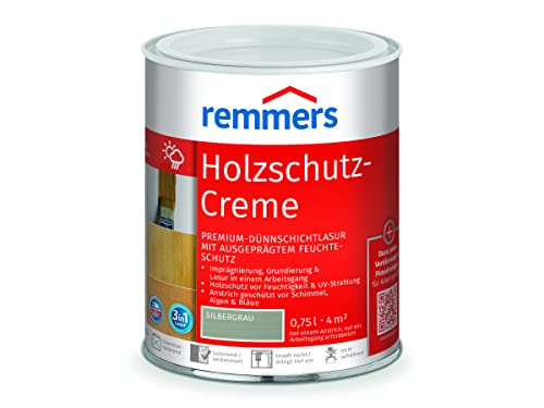 Remmers Holzschutz-Creme - silbergrau 750ml von Remmers