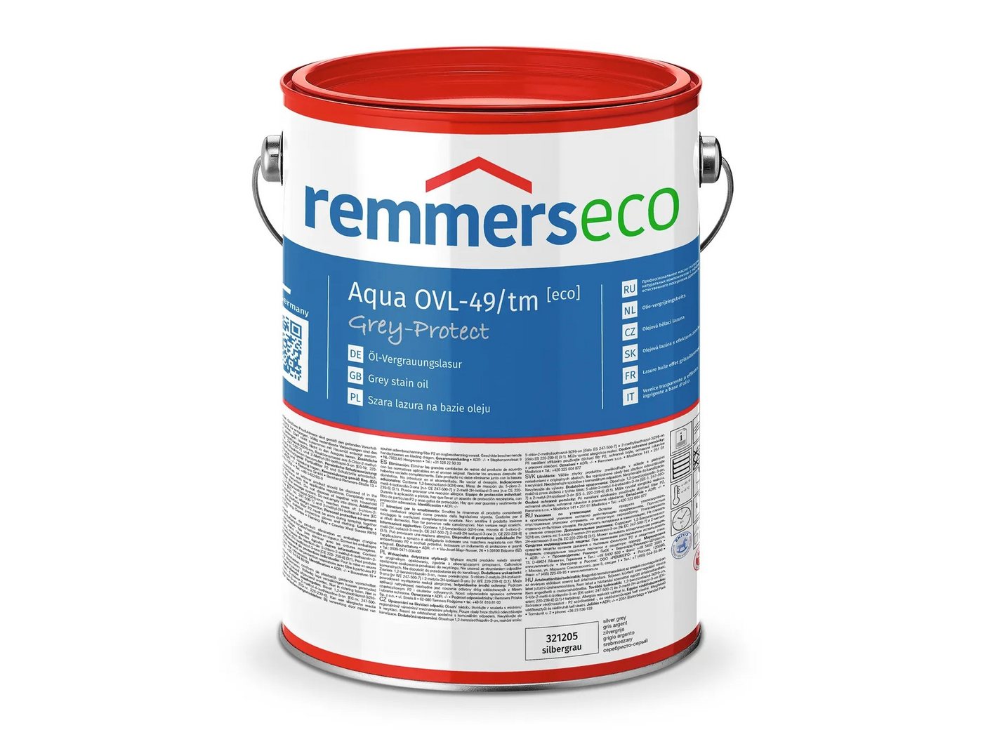 Remmers Holzschutzlasur Aqua OVL-49/tm-Öl-Vergrauungs-Lasur [eco] von Remmers