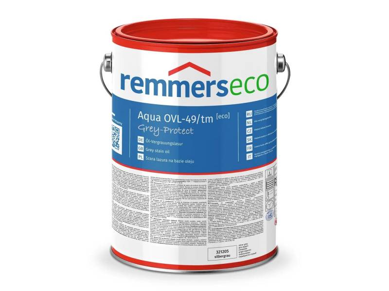 Remmers Holzschutzlasur Aqua OVL-49/tm-Öl-Vergrauungs-Lasur [eco] von Remmers