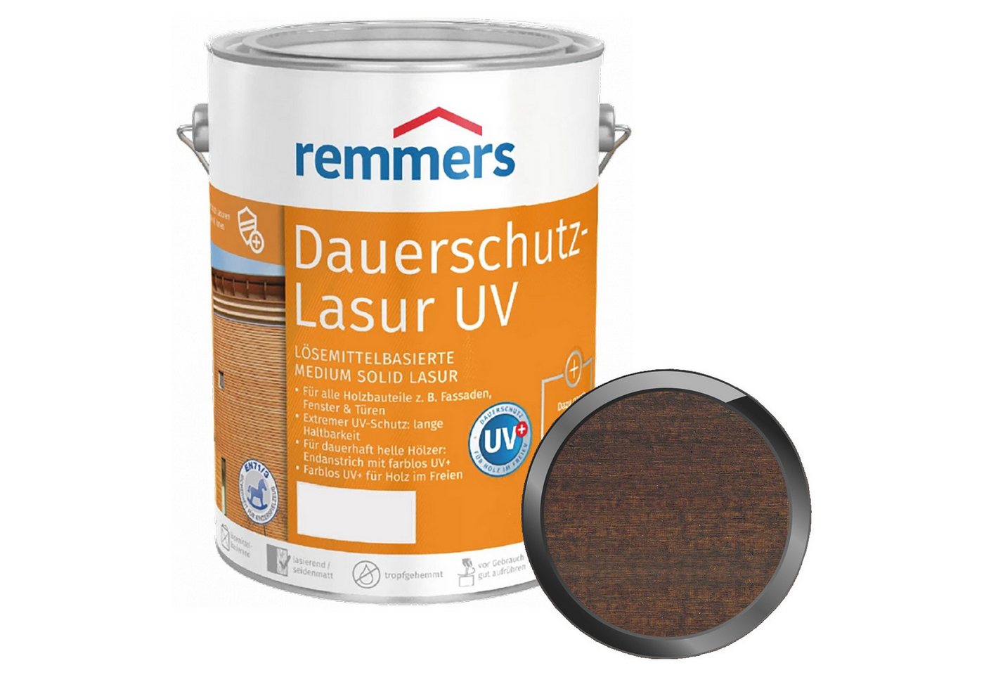 Remmers Holzschutzlasur DAUERSCHUTZ-LASUR UV - 0.75 LTR von Remmers