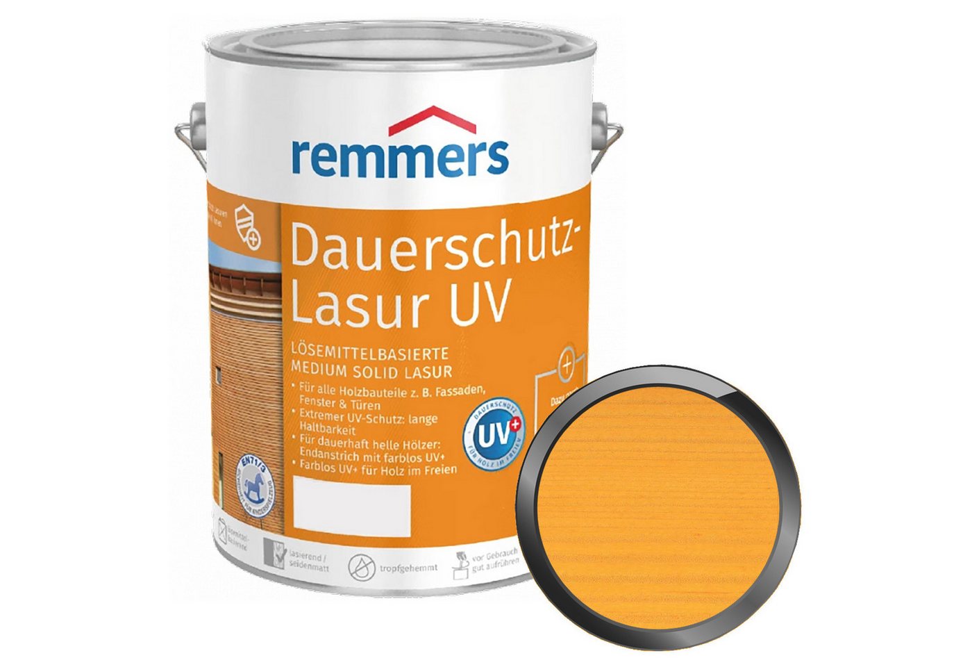 Remmers Holzschutzlasur DAUERSCHUTZ-LASUR UV - 0.75 LTR von Remmers