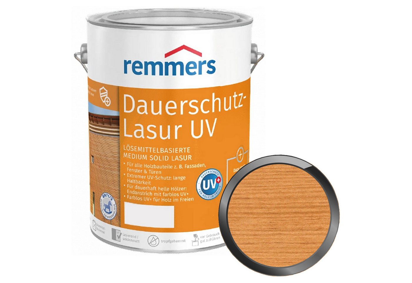 Remmers Holzschutzlasur DAUERSCHUTZ-LASUR UV - 0.75 LTR Remmers Holzschutzlasur DAUERSCHUTZ-LASUR UV - 0.75 LTR von Remmers