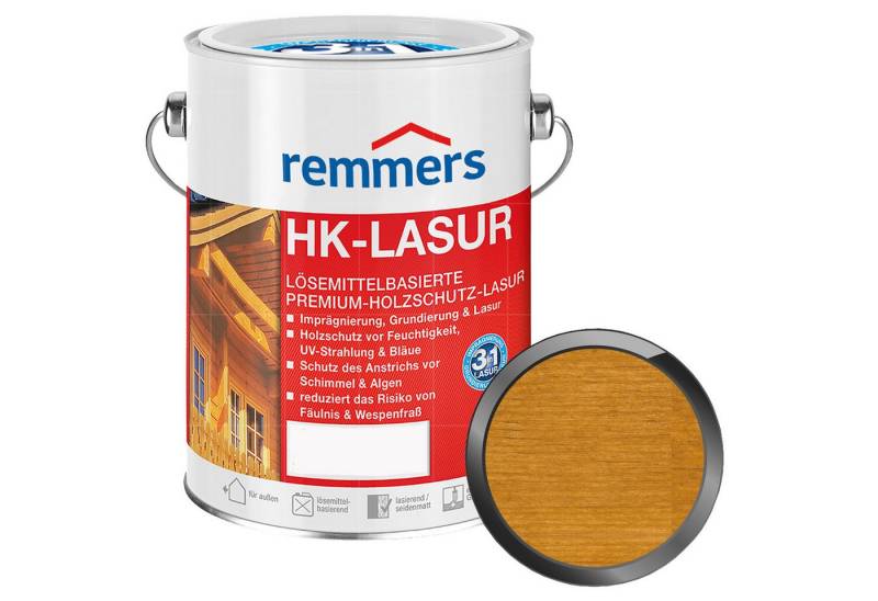 Remmers Holzschutzlasur HK-LASUR - 5 LTR Remmers Holzschutzlasur HK-LASUR - 5 LTR von Remmers