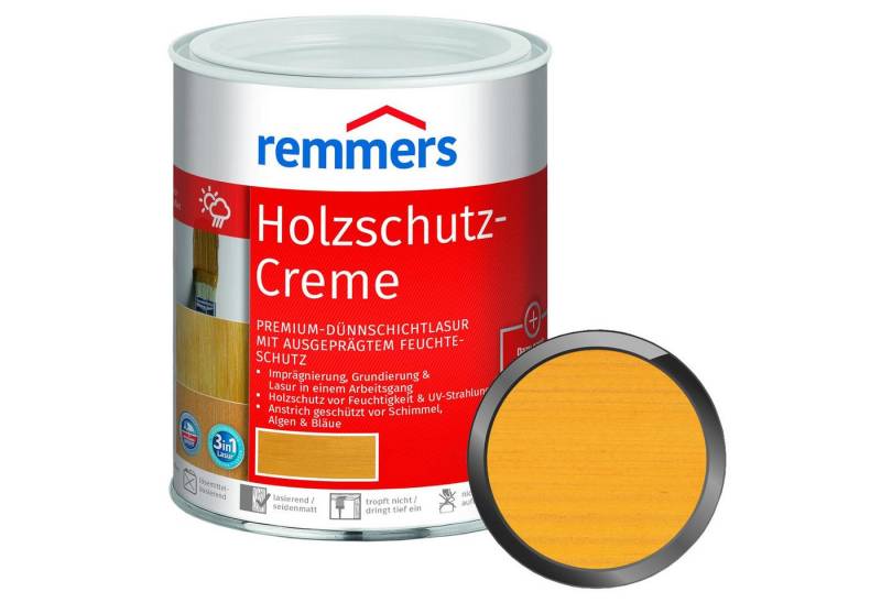 Remmers Holzschutzlasur HOLZSCHUTZ-CREME - 5 LTR Remmers Holzschutzlasur HOLZSCHUTZ-CREME - 5 LTR von Remmers
