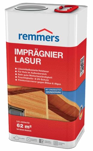 Remmers Imprägnier-Lasur (5 l, teak) von Remmers