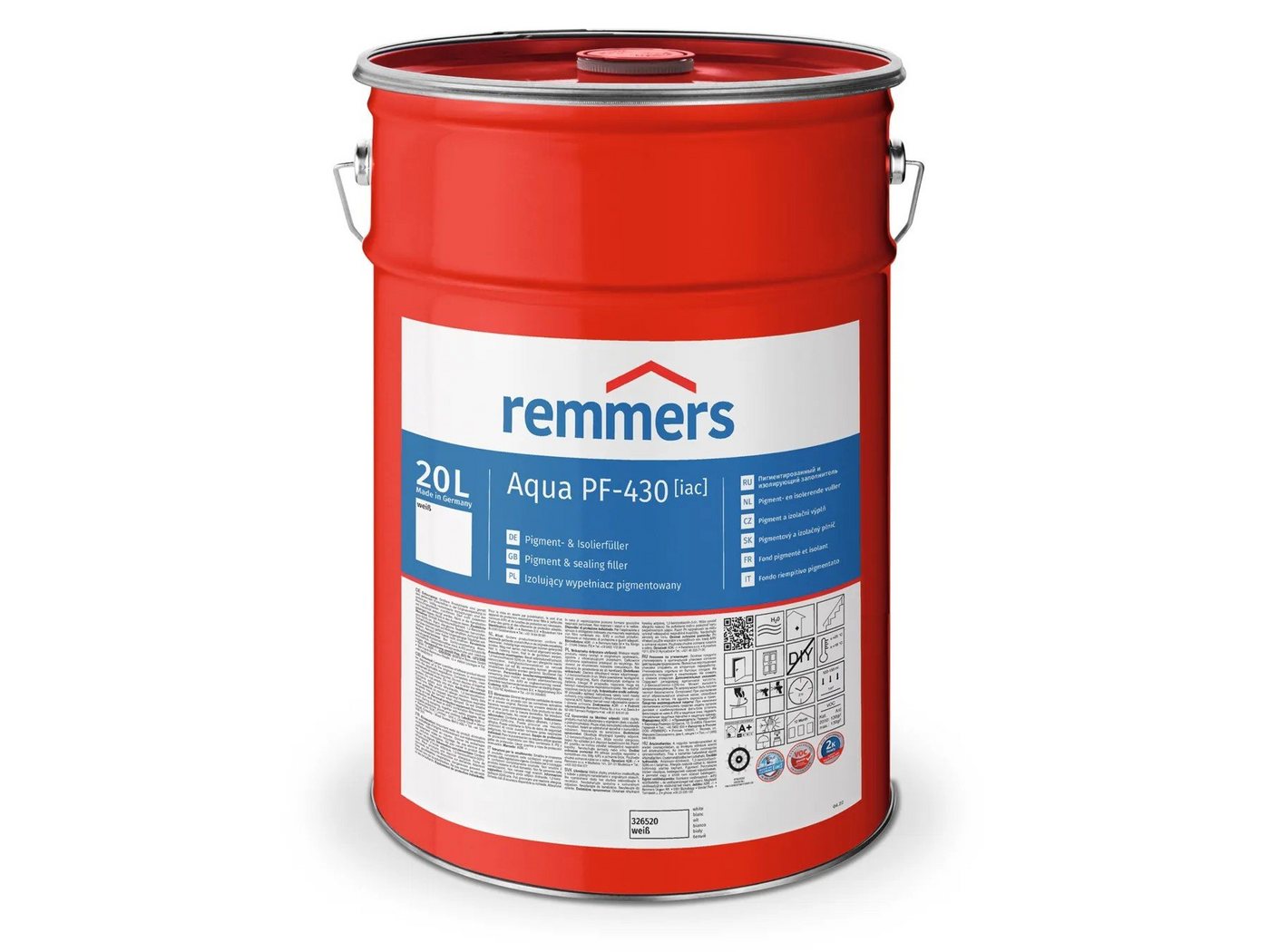 Remmers Isoliergrundierung Aqua PF-430-Pigment- und Isolierfüller [iac] von Remmers