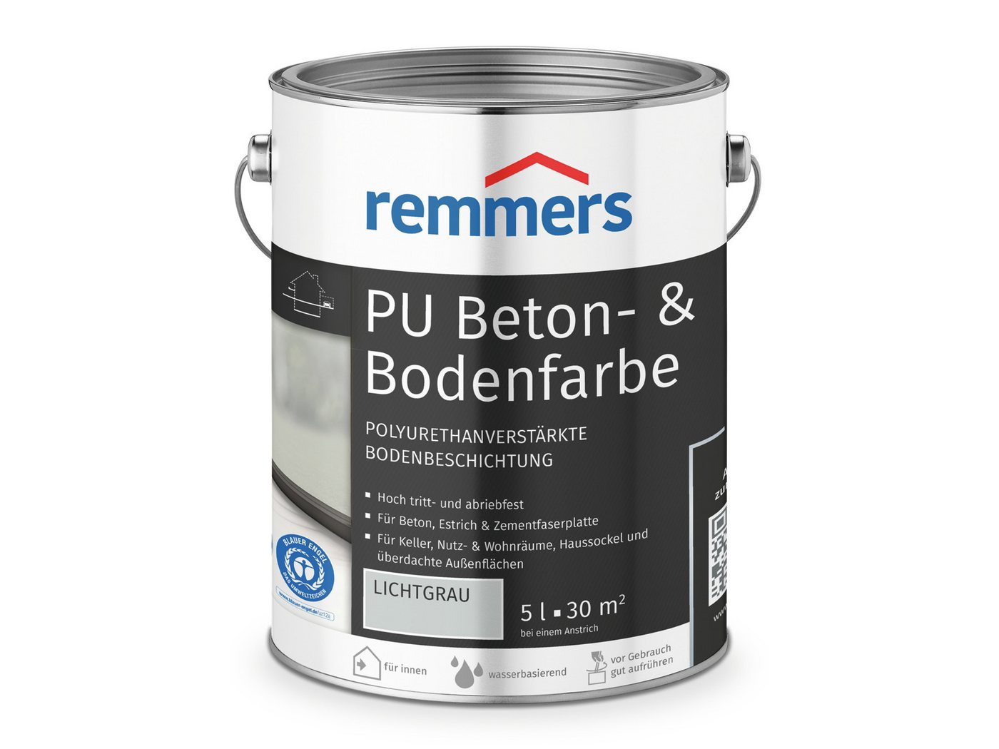 Remmers Lack PU Beton- und Bodenfarbe anthrazit seidenmatt 5 Liter Remmers Lack PU Beton- und Bodenfarbe anthrazit seidenmatt 5 Liter von Remmers