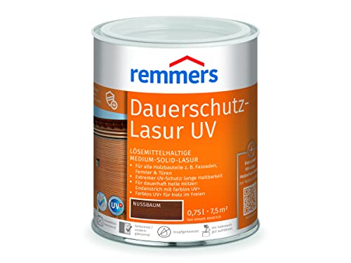 Remmers Langzeit-Lasur UV, Nussbaum 750ml von Remmers