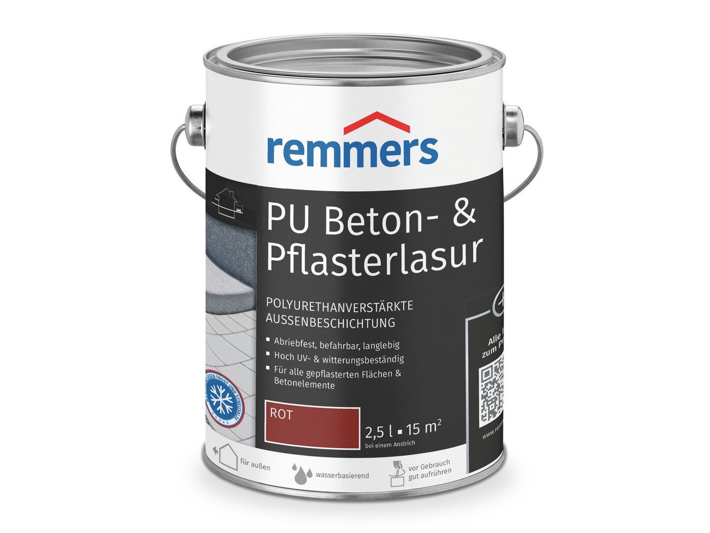 Remmers Lasur PU Beton- & Pflasterlasur anthrazit 2,5 Liter Remmers Lasur PU Beton- & Pflasterlasur anthrazit 2,5 Liter von Remmers
