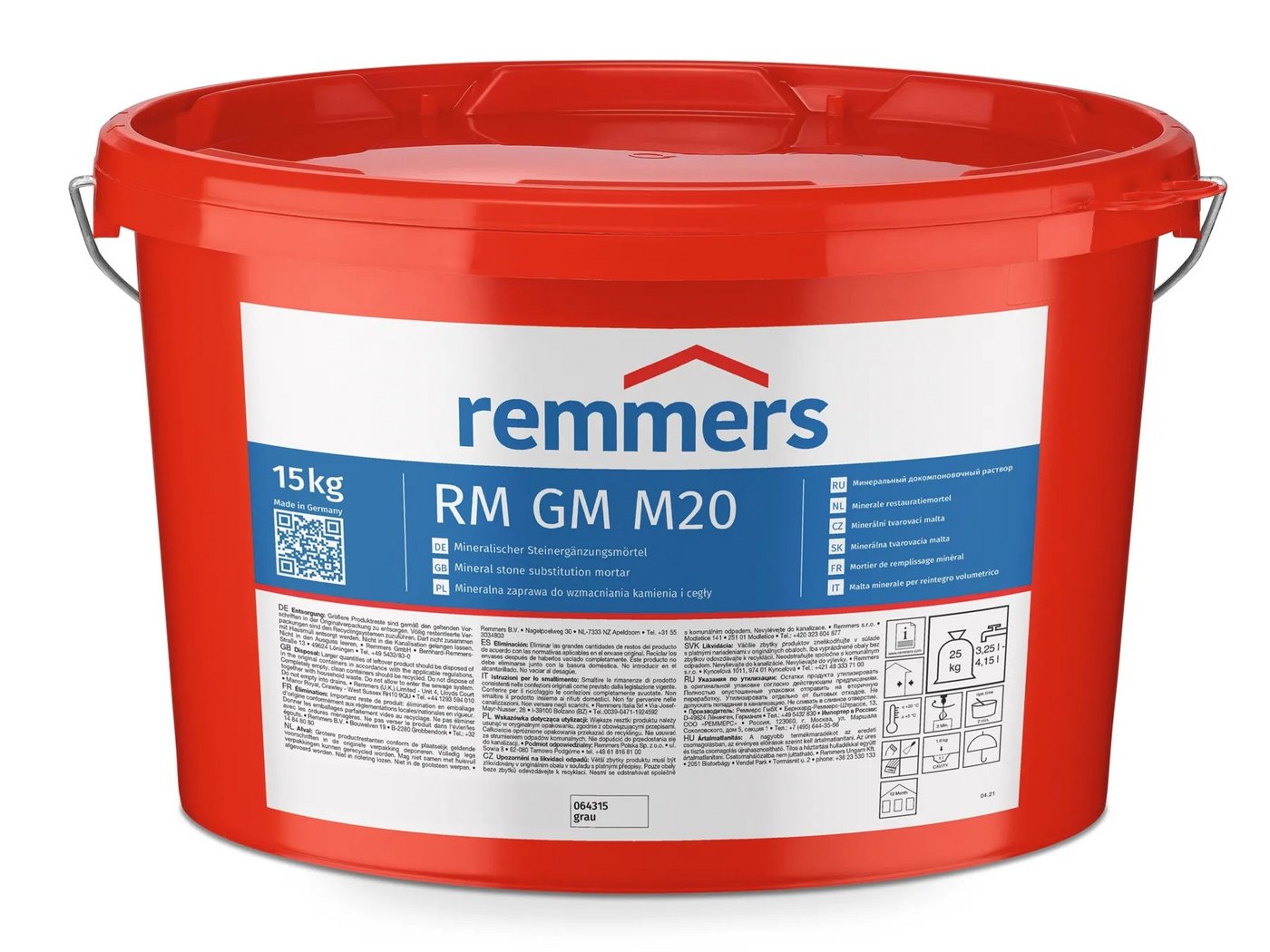 Remmers Mörtel RM GM M20 Remmers Mörtel RM GM M20 von Remmers