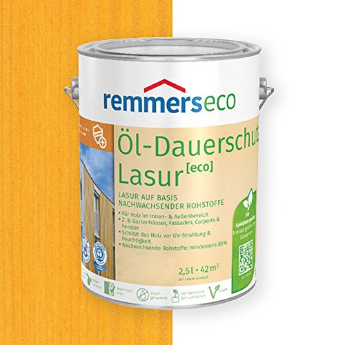 Remmers Öl-Dauerschutz-Lasur [eco] (2,5 l, kiefer) von Remmers