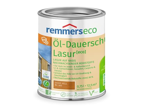 Remmers Öl-Dauerschutz-Lasur [eco] (750 ml, eiche hell) von Remmers