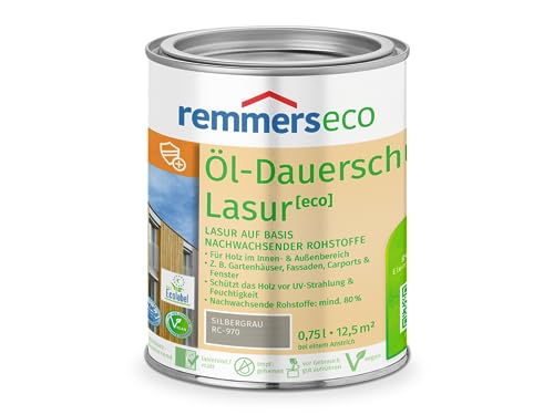 Remmers Öl-Dauerschutz-Lasur [eco] (750 ml, silbergrau) von Remmers