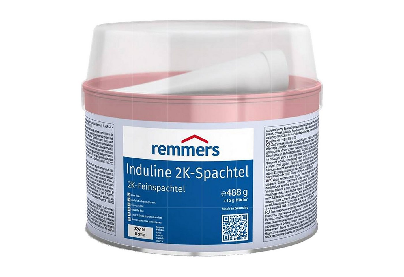 Remmers Spachtelmasse INDULINE 2K-SPACHTEL - 0.5 KG (FICHTE) von Remmers