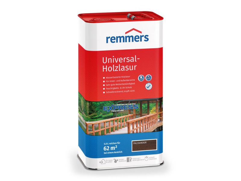 Remmers Universal-Holzlasur palisander 5L - 317705 von Remmers