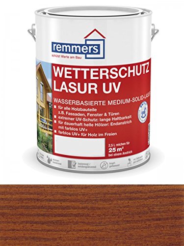 Remmers Wetterschutz-Lasur UV - nussbaum 2,5L von Remmers