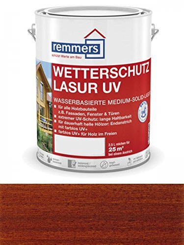 Remmers Wetterschutz-Lasur UV - teak 2,5L von Remmers