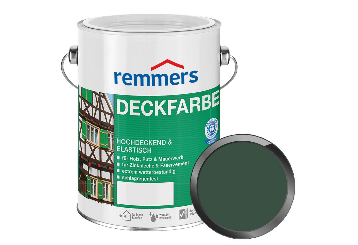 Remmers Wetterschutzfarbe DECKFARBE - 2.5 LTR von Remmers