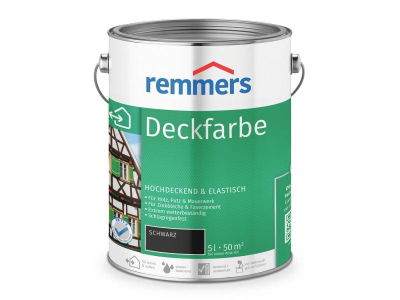 Remmers Wetterschutzfarbe Deckfarbe anthrazitgrau (RAL 7016) 5 Liter von Remmers