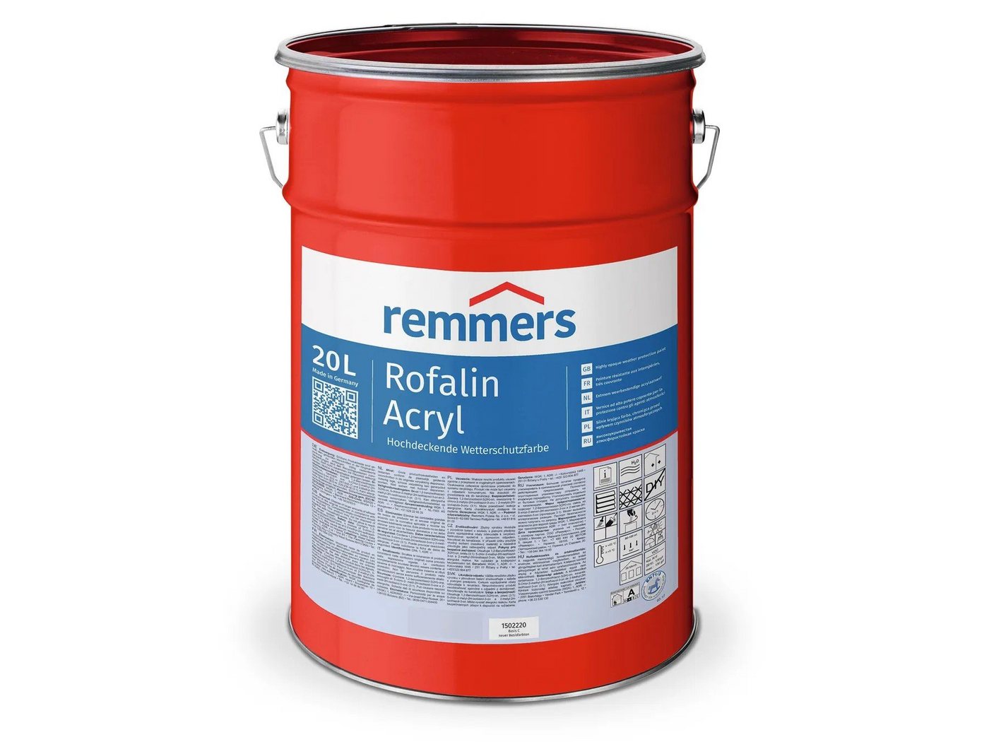 Remmers Wetterschutzfarbe Rofalin Acryl von Remmers