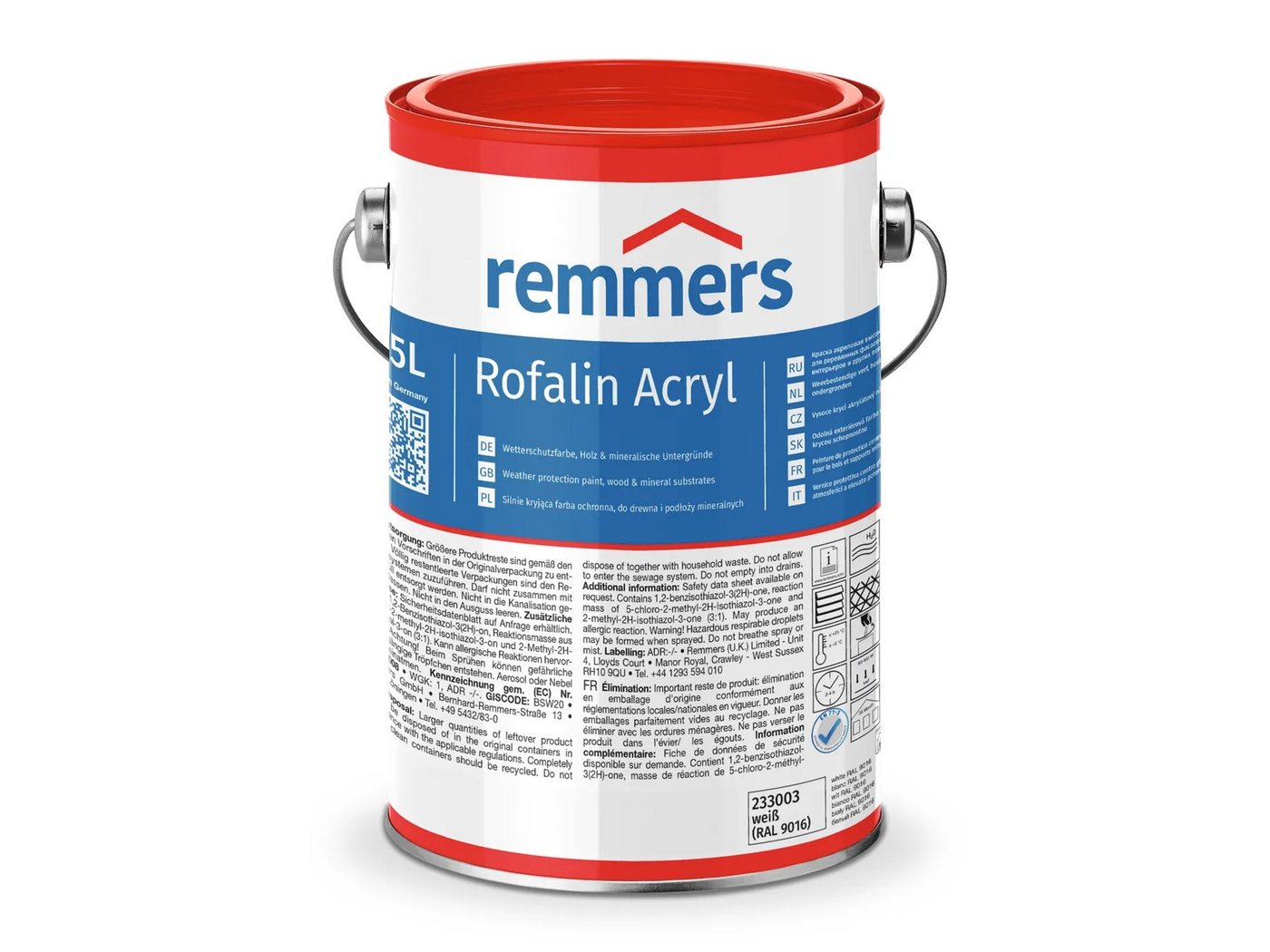Remmers Wetterschutzfarbe Rofalin Acryl Remmers Wetterschutzfarbe Rofalin Acryl von Remmers
