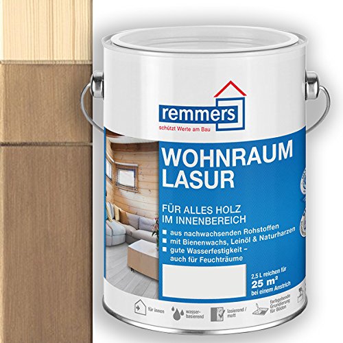 Remmers Wohnraum-Lasur (750 ml, toskanagrau) von Remmers