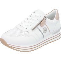Remonte Plateausneaker, Freizeitschuh, Halbschuh, Schnürschuh mit seitlichem Reißverschluss von Remonte