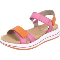 Remonte Riemchensandale "Elisabeth Hurley-Collection", Keilabsatz, Klettschuh, Sandalette mit Plateausohle von Remonte