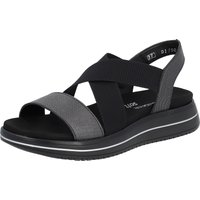 Remonte Riemchensandale, Sommerschuh, Sandalette, Keilabsatz, mit praktischem Gummizug von Remonte