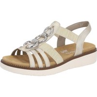 Remonte Sandale, Sommerschuh, Sandalette, Keilabsatz, mit praktischen Gummizügen von Remonte