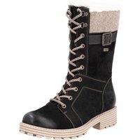 Remonte Winterstiefel, Blockabsatz, Schnürstiefel mit wasserabweisender remonte TEX-Membran von Remonte