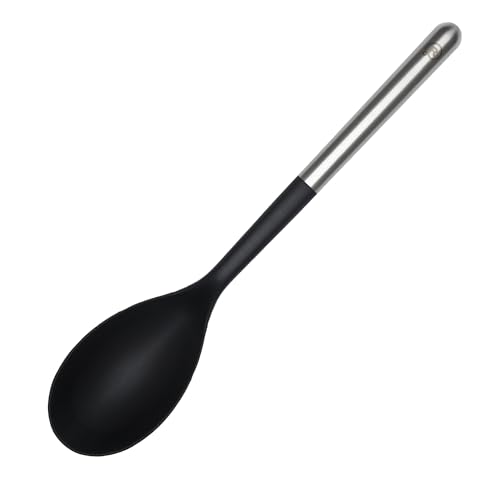 Remoska Servierlöffel für antihaftbeschichtete Oberflächen, hitzebeständiges Silikon, Edelstahl, 220 °C von Remoska