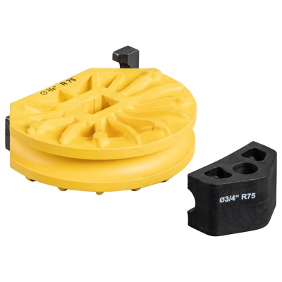 Biegesegment +Gleitstück ø3/4" R75 von Rems